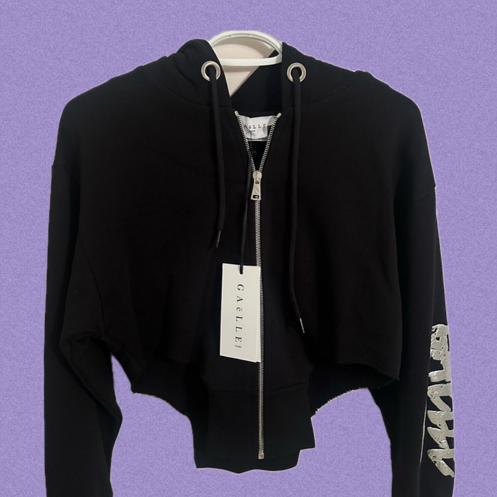 Gaelle cropped hoodie